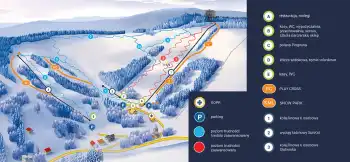 Mapa ośrodka Słotwiny Arena